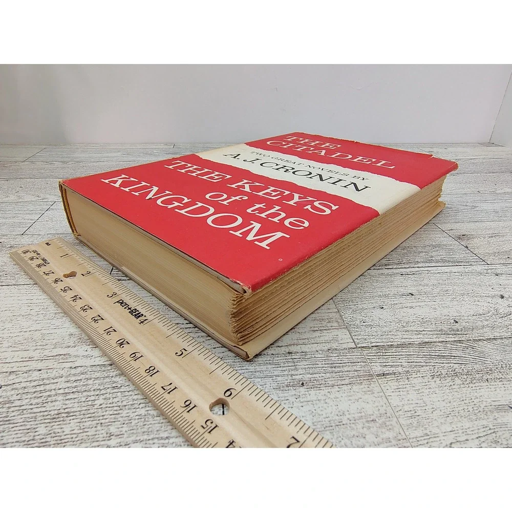 The Citadel Keys of The Kingdom Cronin 1940s Book Club HCDJ Taupe‎ Boards Decor